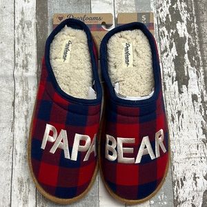 Dear foams, holiday papa, bear slippers